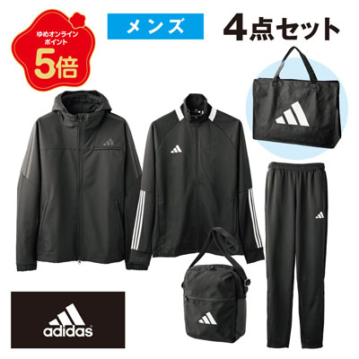 【紳士】アディダス ゆめタウンオリジナル　4点セット福袋　（店頭受取の場合：紳士服売場レジ）