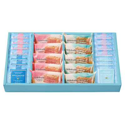 ミルフイユ＆ウェッジウッド ティーバッグセット 24個