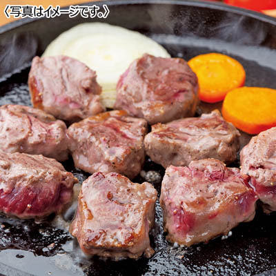 【送料込み】＜ジャムキチフーズ＞ ジャムキチフーズ熟成牛ヒレ サイコロステーキ