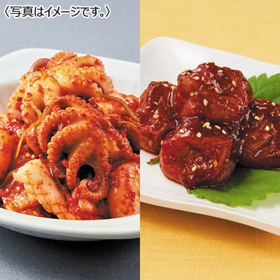 【送料込み】＜沈菜館＞ 海鮮キムチと梅キムチセット