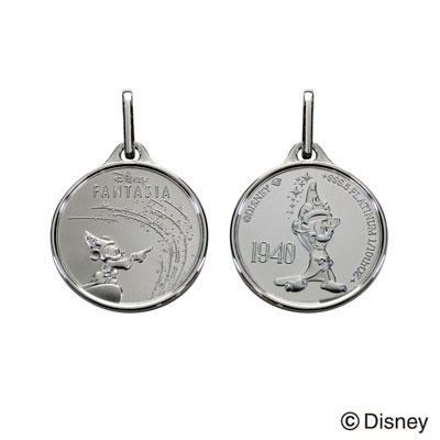 プラチナ 1/10オンスメダルリバーシブルペンダント『FANTASIA』