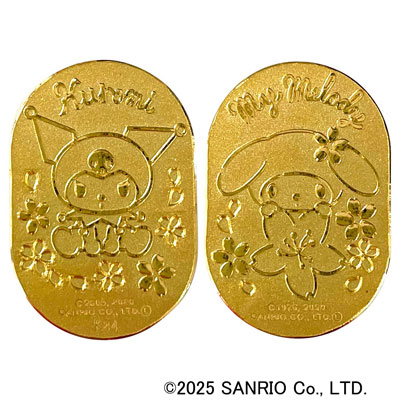 マイメロディ　クロミ　純金小判　3g