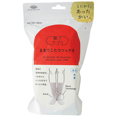婦人　靴下サプリ　まるでこたつソックス