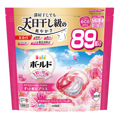 P&G　ボールドジェルボール4D　プレミアムブロッサム　つめかえ　テラジャンボサイズ