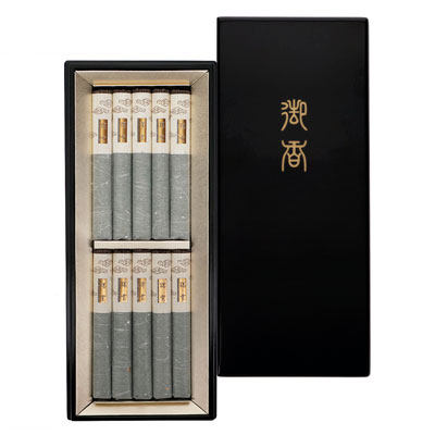 日本香堂　瑞雲　塗箱短寸