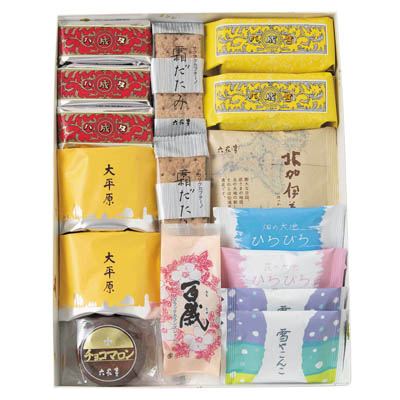 【送料込み】＜六花亭＞ 六花撰１８個入