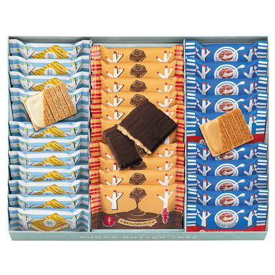 ＜シュガーバターの木＞シュガーバターの木　コレクション　３４袋入