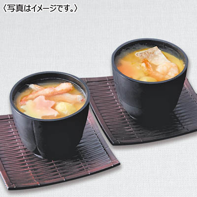 ＜京料理　美濃吉＞甘鯛茶碗蒸しと蟹茶碗蒸し