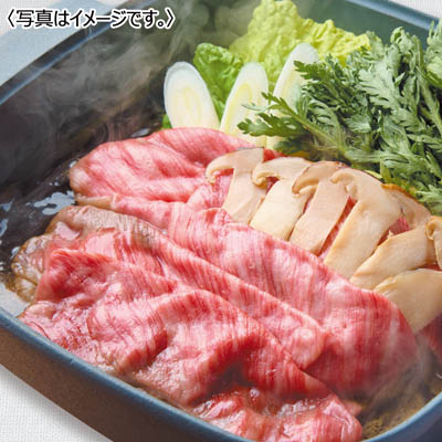 ＜赤坂松葉屋＞松茸と飛騨牛すき焼