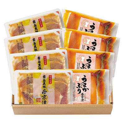 霧島黒豚・うまかぶり西京漬け食べ比べセット