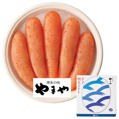 ＜やまや＞１６８時間熟成辛子明太子無着色　２７０ｇ