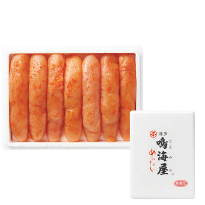 ＜鳴海屋＞無着色明太子　１本物