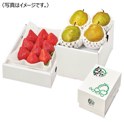 あまおう苺とラ・フランス