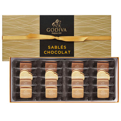 ＜ゴディバ＞サブレショコラ　１６個入