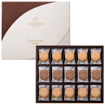 ＜ゴディバ＞ラングドシャクッキー（５２枚入）