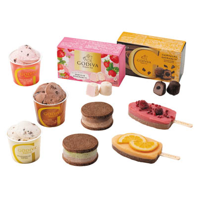 【送料込み】＜ゴディバ＞ アイス　バラエティーコレクション９個入