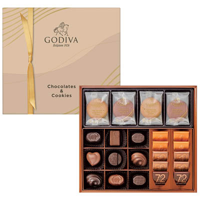 ＜ゴディバ＞チョコレート＆クッキー　アソートメント（２７個入）