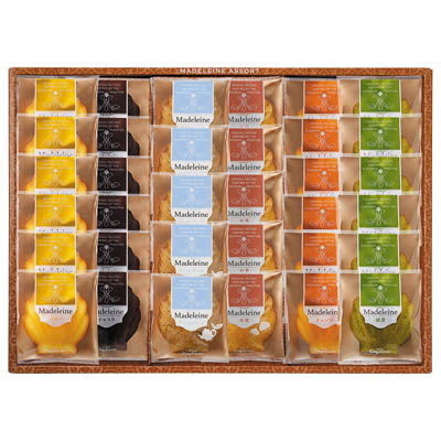 ＜銀座コージーコーナー＞マドレーヌアソート（３４個入）
