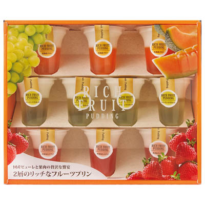 ＜堂島ジョワイユ＞リッチフルーツプリンギフト
