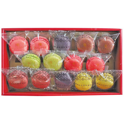 ＜ダロワイヨ＞季節のマカロン入り詰合せ（１４個入）