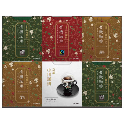 ＜小川珈琲＞有機ドリップコーヒーギフト