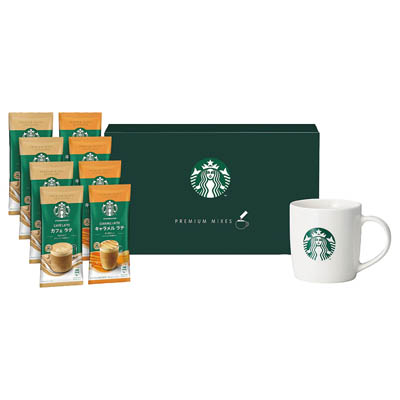 ＜ネスレ＞スターバックス（R）　プレミアム　ミックス　　ｗｉｔｈマグカップ　ギフト