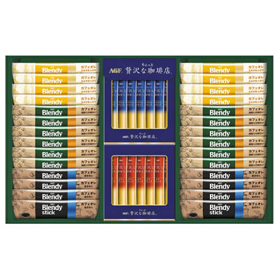 ＜ＡＧＦ＞スティック　カフェオレ＆ブラックアソート