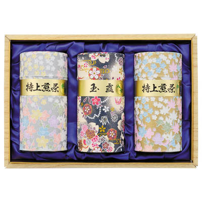 <寿老園>玉露・特上煎茶詰合せ
