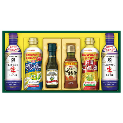 ＜日清オイリオ＞ヘルシーオイル＆生しょうゆギフト