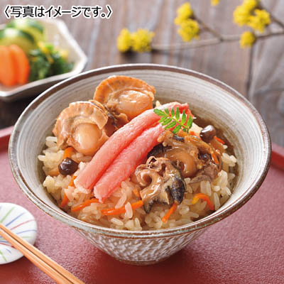<小樽海洋水産>海鮮おこわ(4個入)