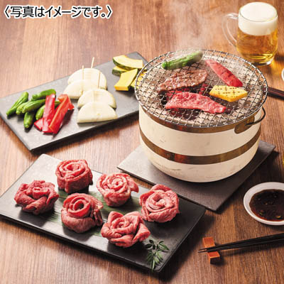 黒毛和牛5種と牛タンの花盛り焼肉用