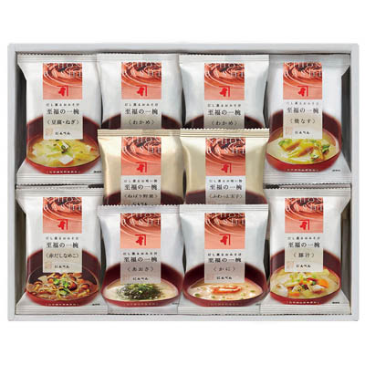 ＜にんべん＞至福の一椀　おみそ汁・お吸い物詰合せ