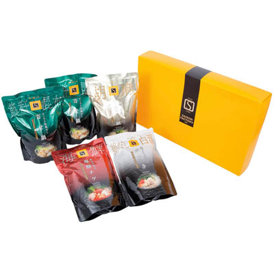 ＜セゾンファクトリー＞鍋つゆ４種詰合せ