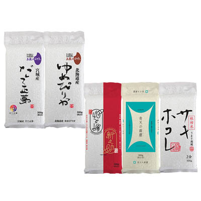 ＜名古屋食糧＞人気５銘柄食べ比べ北セット