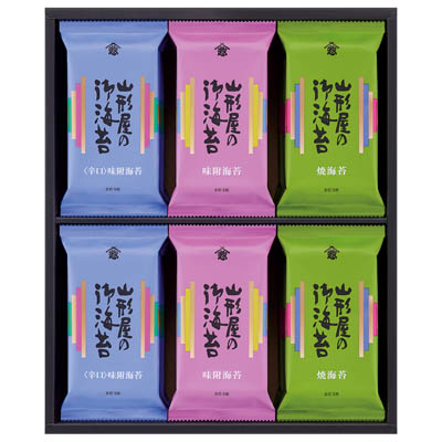 ＜山形屋海苔店＞焼海苔・味付海苔詰合せ　２４袋