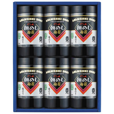 ＜やま磯＞朝めし海苔味カップ６本詰