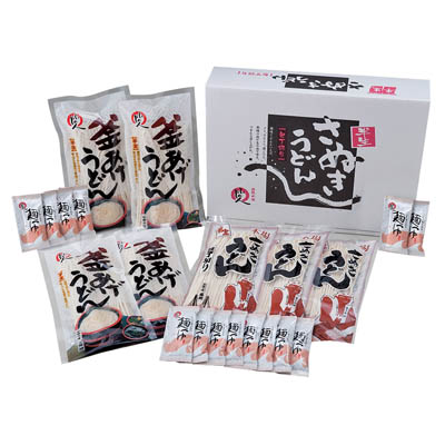 ＜伝統の味　藤麺＞包丁切りさぬき半生うどん詰合せ