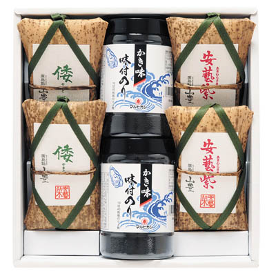 ＜山豊＞広島菜漬・味付海苔詰合せ