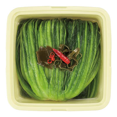 ＜山豊＞広島菜漬化粧樽