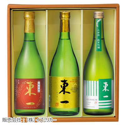 ＜五町田酒造＞東一　純米吟醸・冬純米・超純セット