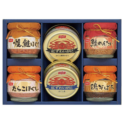 <ニッスイ>かに缶詰・瓶詰ギフトセット