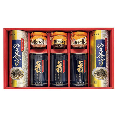 <大森屋>のり・ほぐし瓶・お茶漬詰合せ