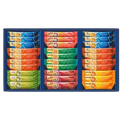 <バンホーテン・トワイニング・辻利・匠のカフェオレ>スティックバラエティギフト