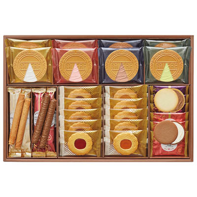 <神戸風月堂>ゴーフルセット