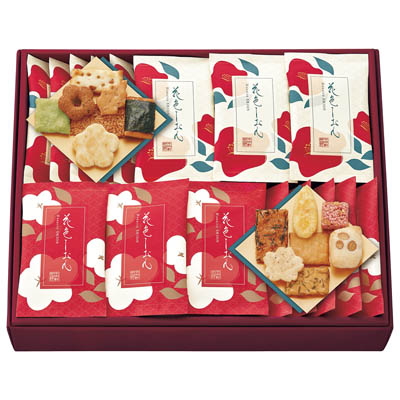 <中央軒煎餅>花色しおん 冬