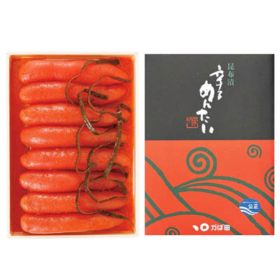 ＜かば田＞昆布漬辛子めんたい４００ｇ