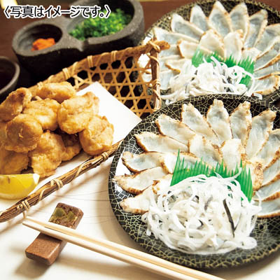 ＜ふく処　快＞ふくタタキ刺＆唐揚