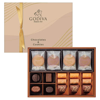 ＜ゴディバ＞チョコレート＆クッキー　アソートメント（２１個入）