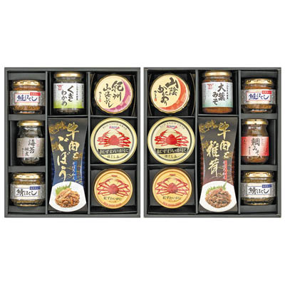 かに缶＆酒悦＆佃煮詰合せ
