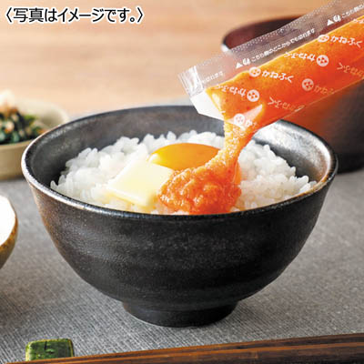 ＜かねふく＞辛子明太子（特切）　明太子・たらこスティックセット